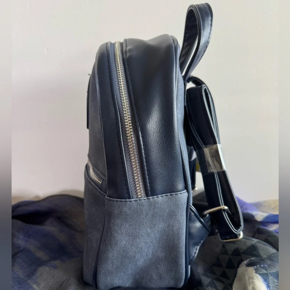 CXL by Christian Lacroix Marley PU Denim Backpack – Indigo Denim